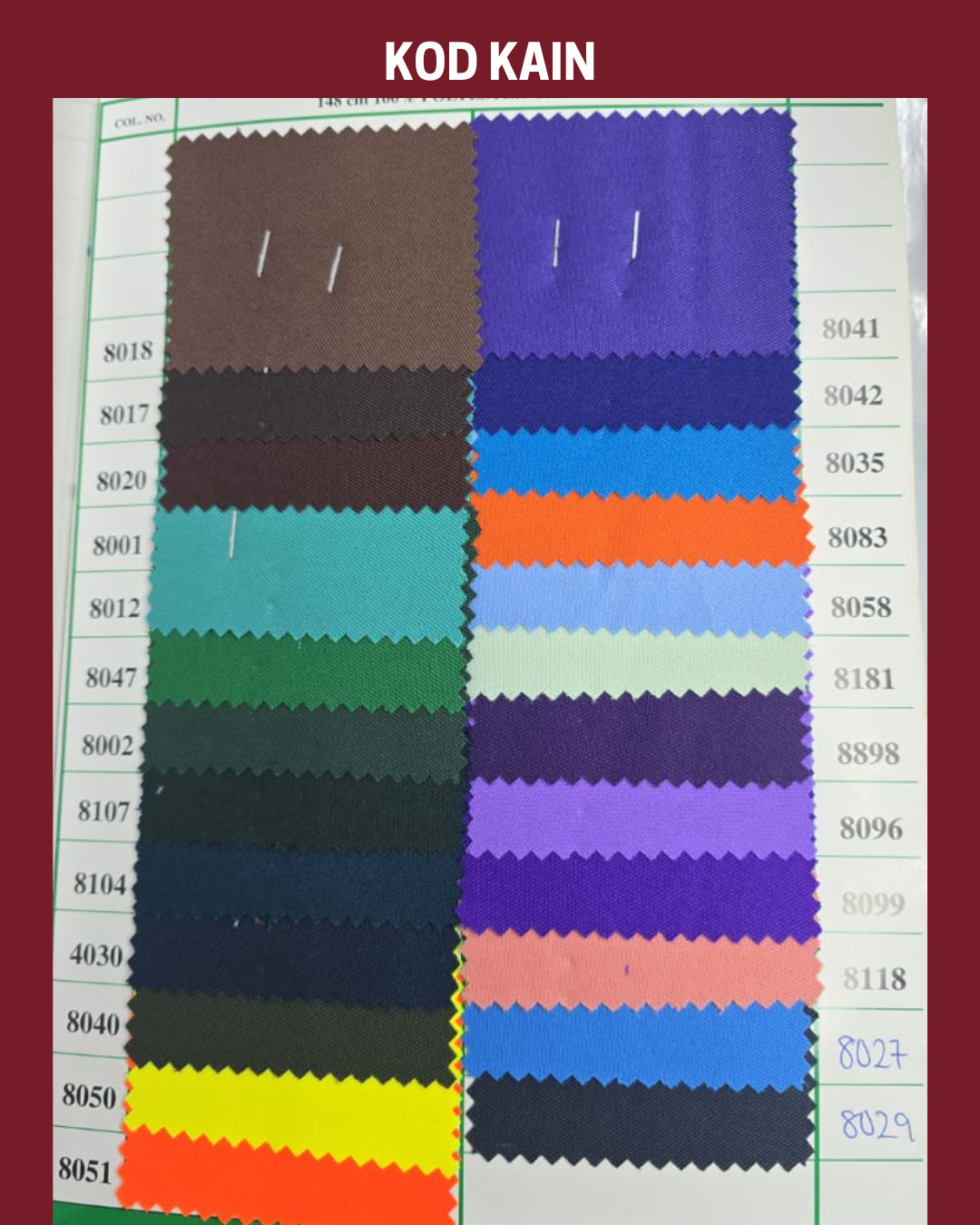 Tag Nama Pelajar Sulam Custom | Label Nama Sekolah - Image 3