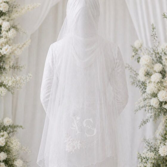 THREAD & INK Custom Wedding Veil